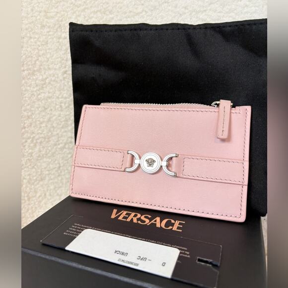 Versace Medusa baby Pink Wallet - Picture 2 of 7
